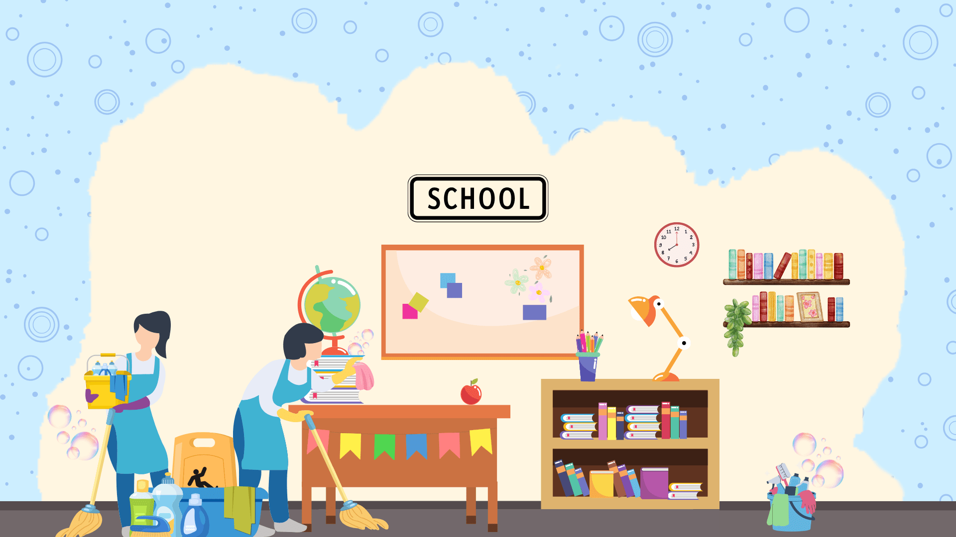 Sensory Aware Cleaning Schedules
