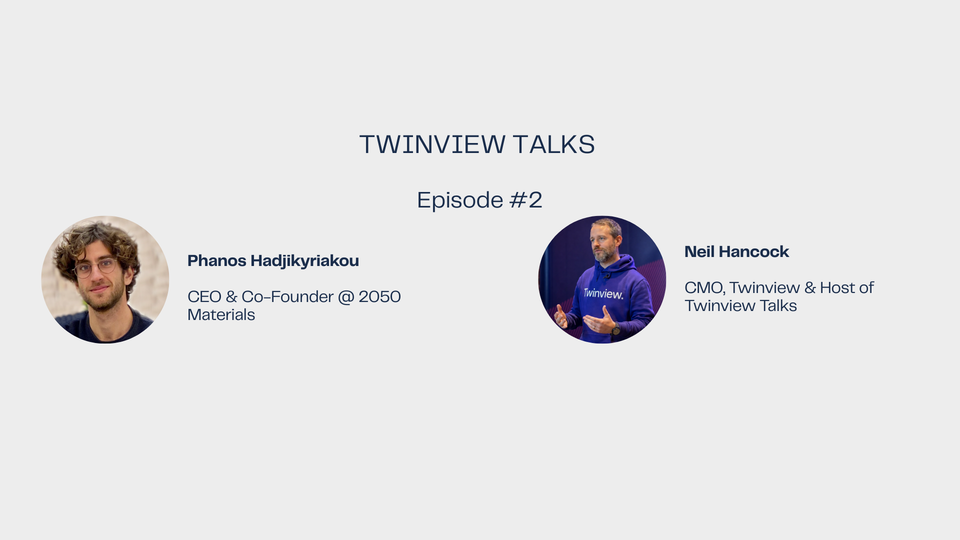 Twinview Talks :: How Data Helps Cut Carbon in AECO ft. Phanos Hadjikyriakou